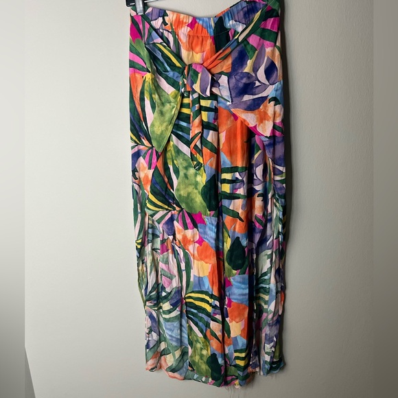 Kona sol tie front cover up swim pants small - Picture 2 of 7